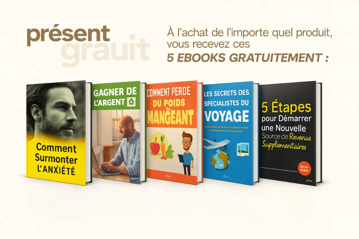 5 EBOOKS - Vela Vici 🇫🇷