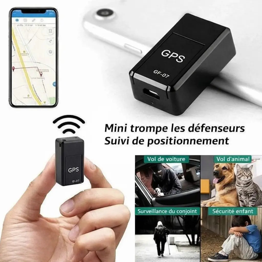 Suivi | GPS Mini Magnétique Mondial – Traceur Intelligent Sans Abonnement