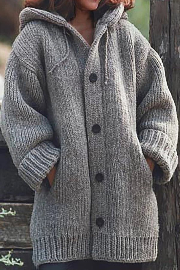 Cardigan Chaleureux à Capuche pour Femmes - Vela Vici 🇫🇷