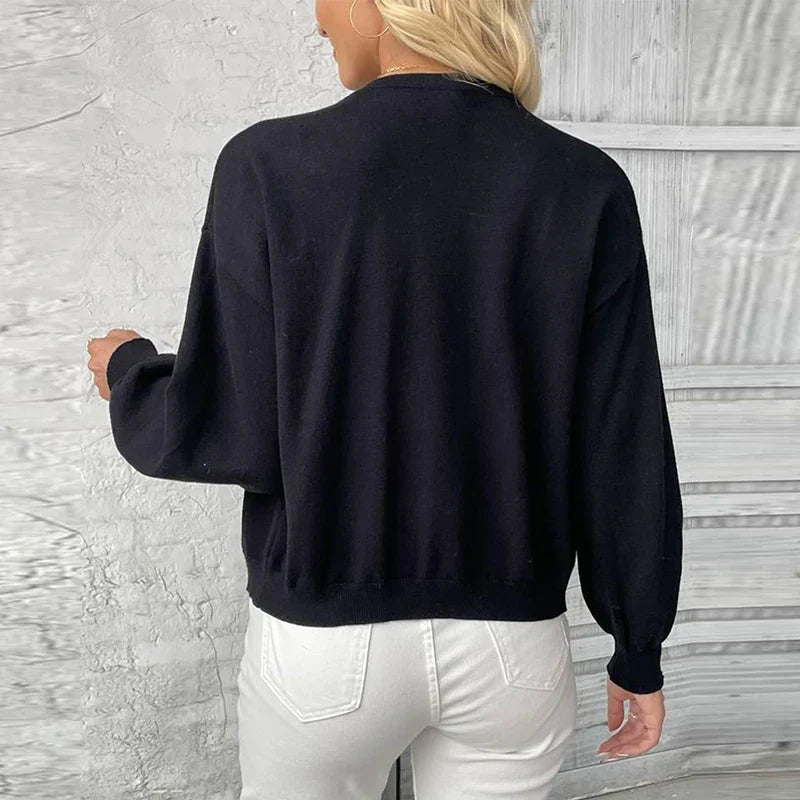 Cardigan Femme Orné de Perles - Vela Vici 🇫🇷