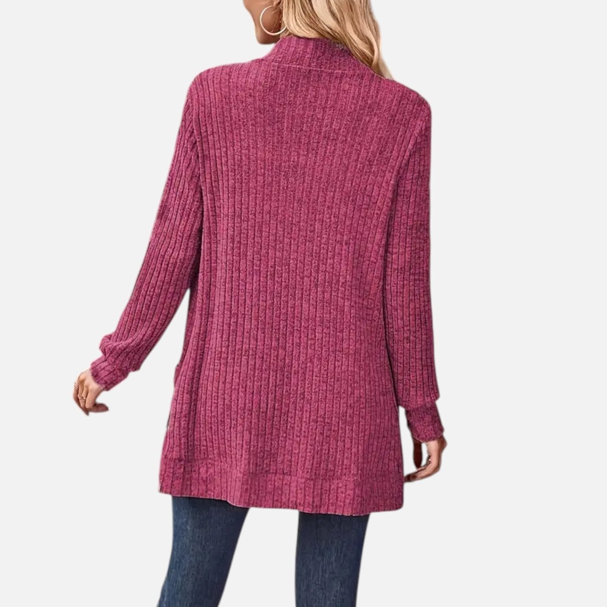Chic Women's Knit Cardigan - Vela Vici 🇫🇷