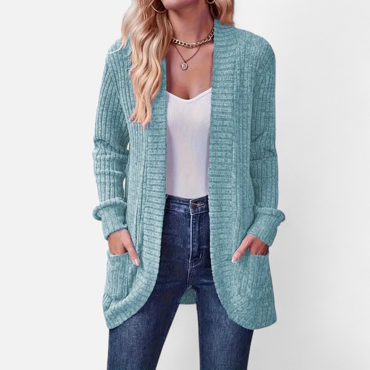Chic Women's Knit Cardigan - Vela Vici 🇫🇷