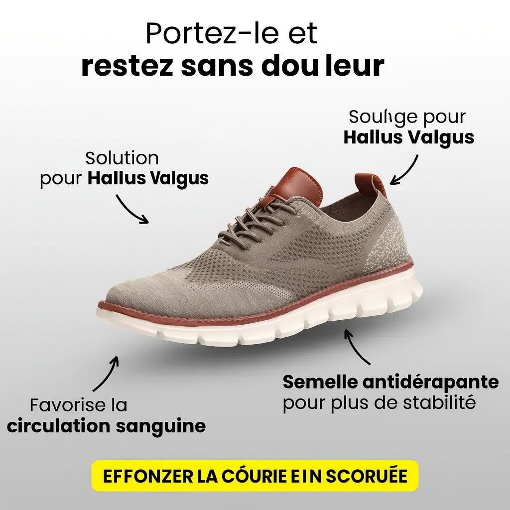 Flex Confort | Chaussures Slip On Respirantes et Confortables - Vela Vici 🇫🇷