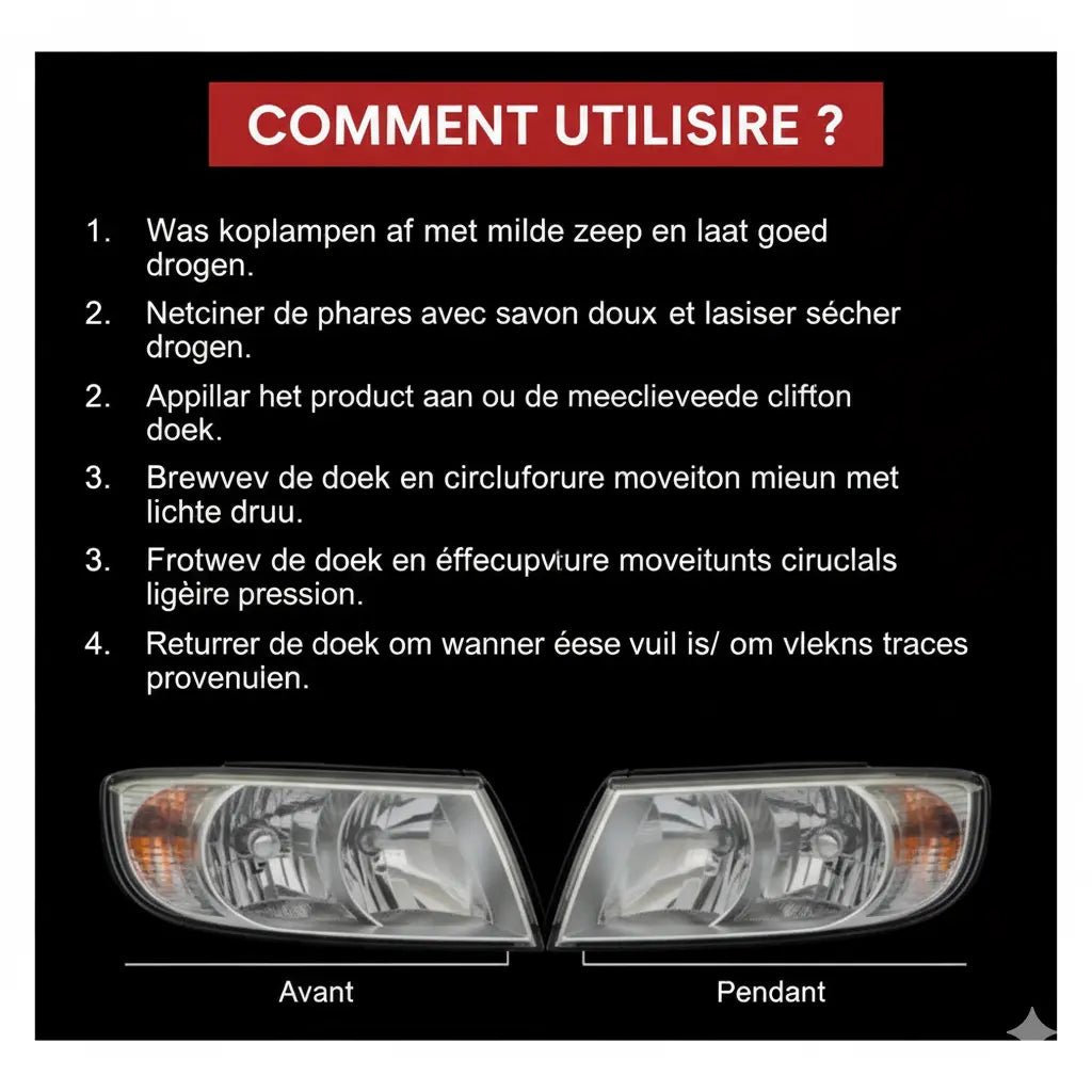 LumiCar | Restaureur De Phares - Vela Vici 🇫🇷