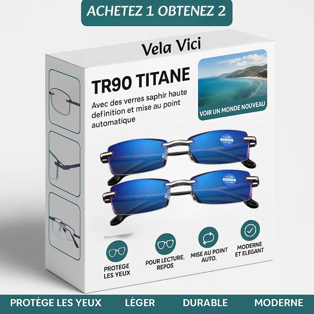 Lunettes Intelligentes TR90 - Révolution Oculaire (Unisexe) - Vela Vici 🇫🇷