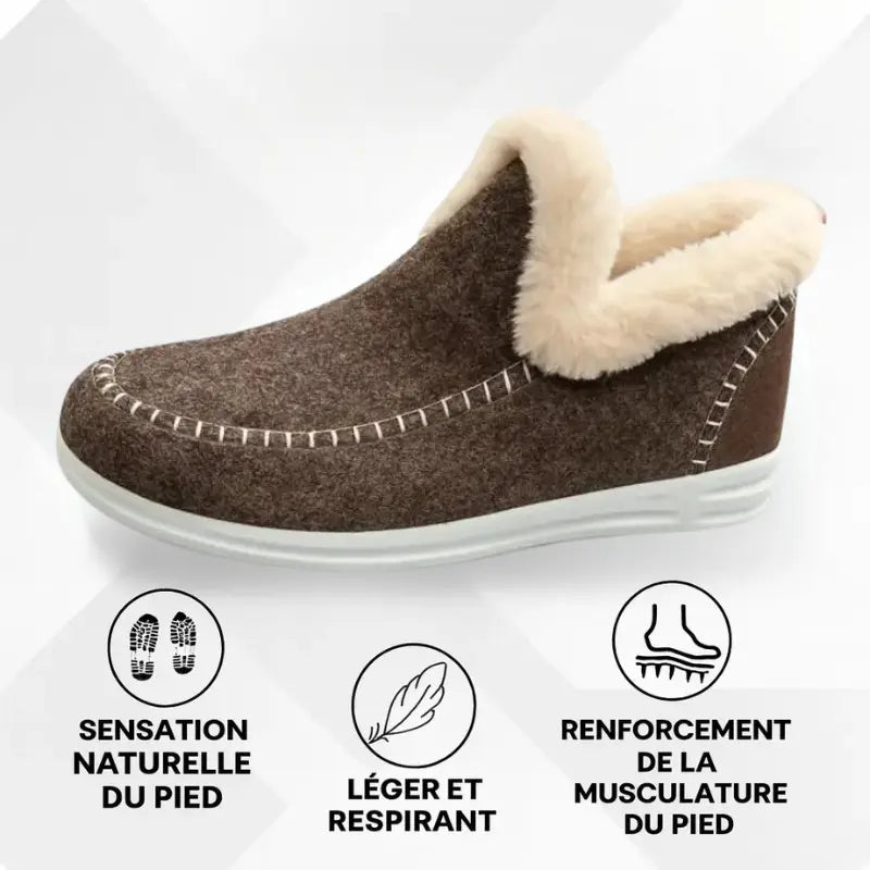 Luvvia | Chaussure Ergonomique Avec Doublure En Peluche. - Vela Vici 🇫🇷