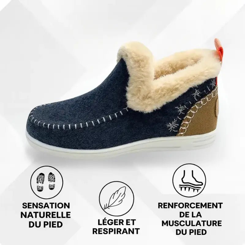 Luvvia | Chaussure Ergonomique Avec Doublure En Peluche. - Vela Vici 🇫🇷