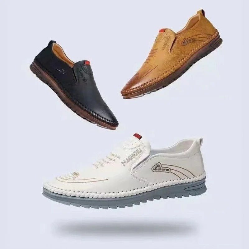 Mocassins à Enfiler en Cuir pour Hommes | Lorvix - Vela Vici 🇫🇷