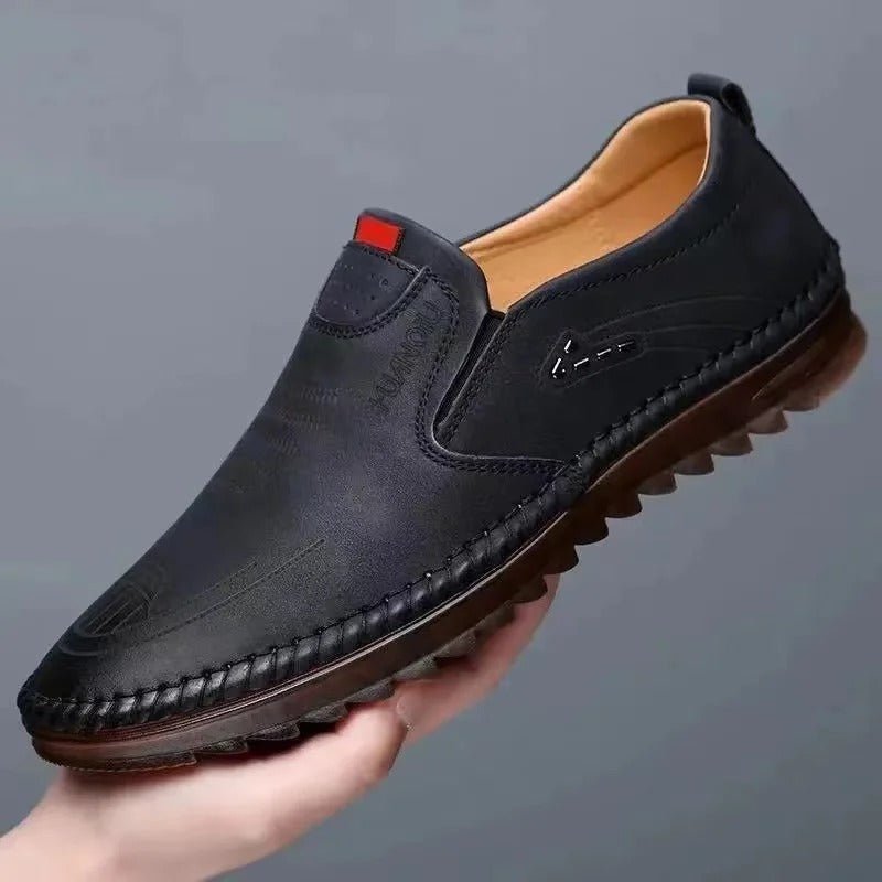 Mocassins à Enfiler en Cuir pour Hommes | Lorvix - Vela Vici 🇫🇷