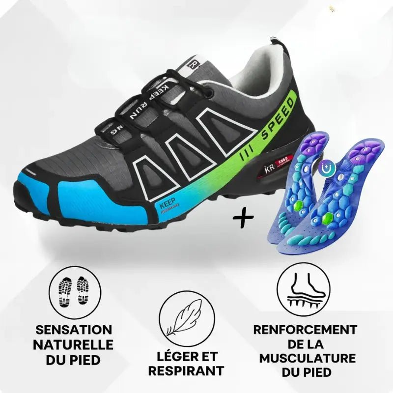 OrthoTrekking Chaussures Orthopediques + Semelles VitalSole - Vela Vici 🇫🇷