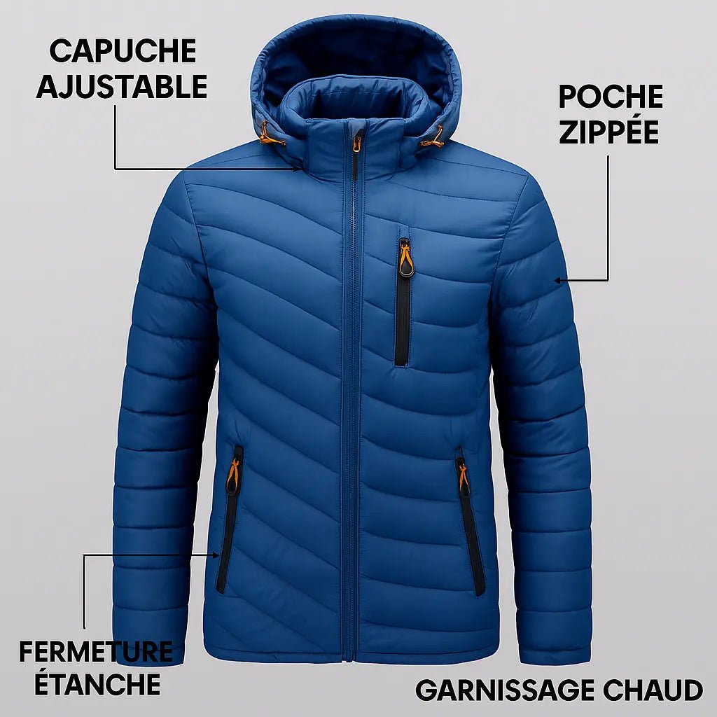 Polarix | Veste Puffer Masculine IceWear Romenzi RZ164 - Vela Vici 🇫🇷