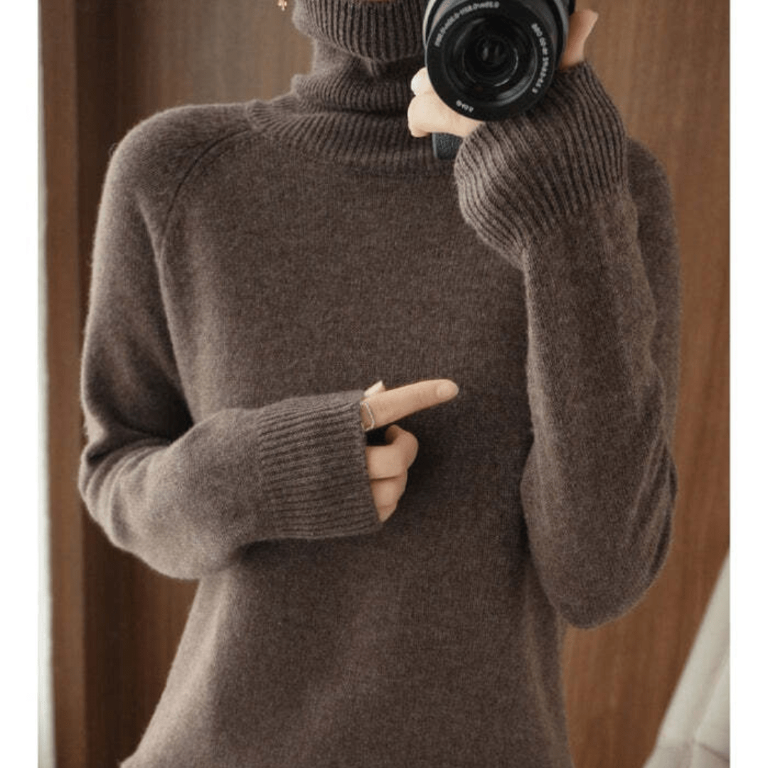 Pull Chic à Col Roulé pour Femmes - Vela Vici 🇫🇷