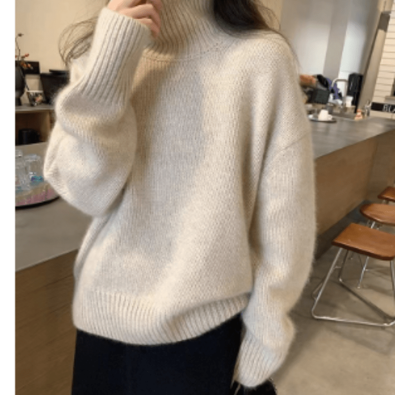 Pull Classique à Col Roulé pour Femmes - Vela Vici 🇫🇷