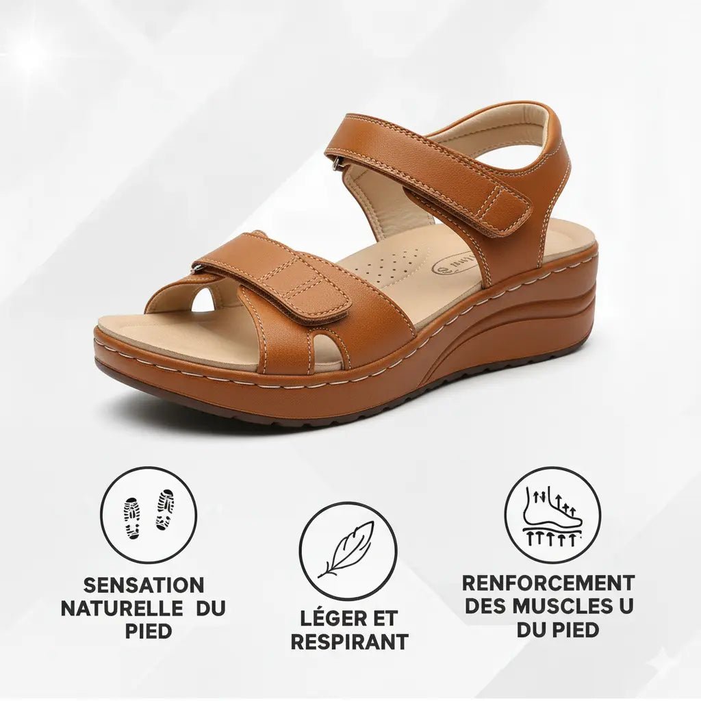 Sandales orthopédiques Alfreda - Vela Vici 🇫🇷