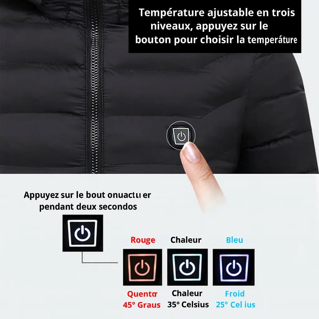 ThermoPro | Veste Thermique Avec Chauffage Pour Homme - Vela Vici 🇫🇷