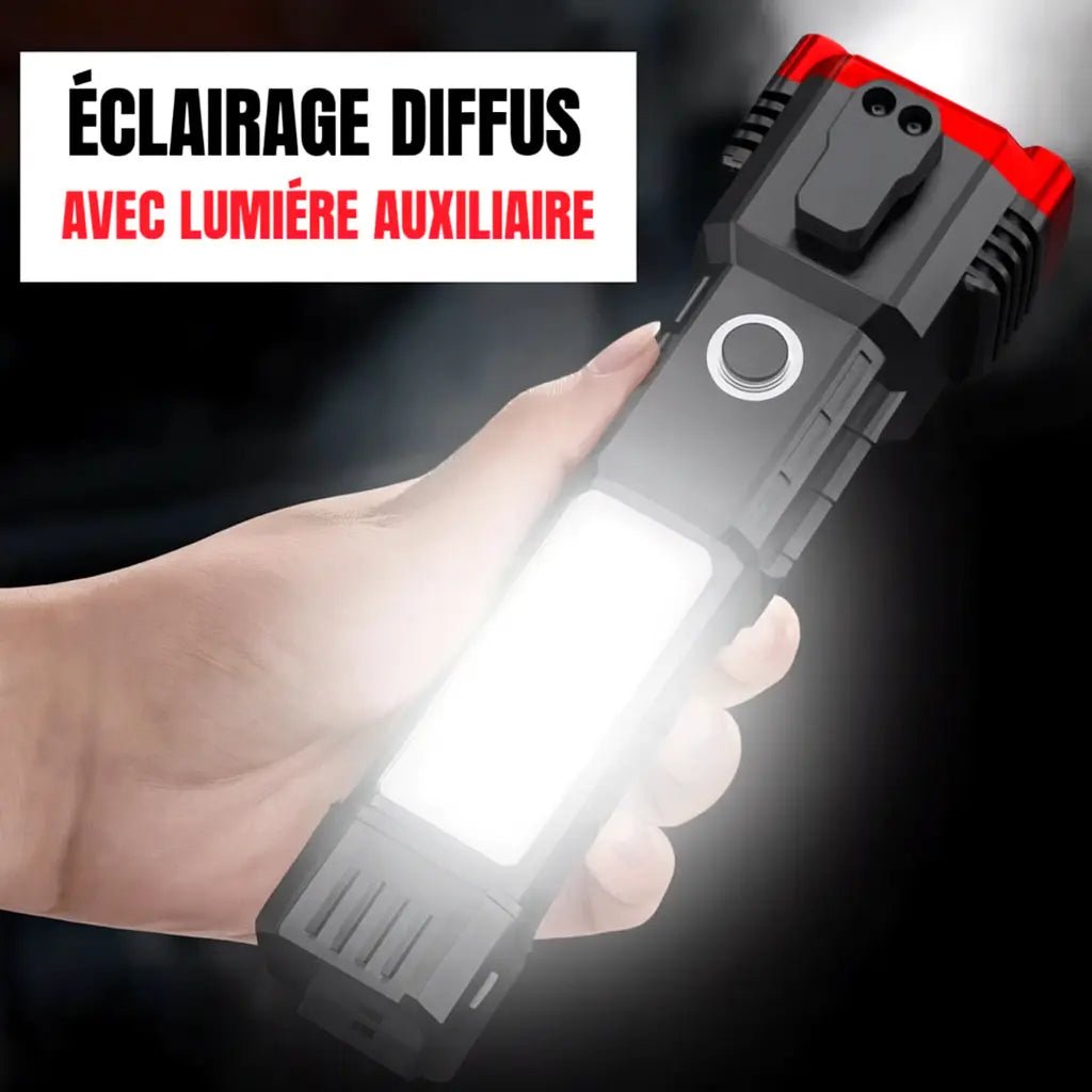 TitanBeam | Lampe Tactique Indestructible 4 en 1 Ultra Puissance - Vela Vici đ«đ·