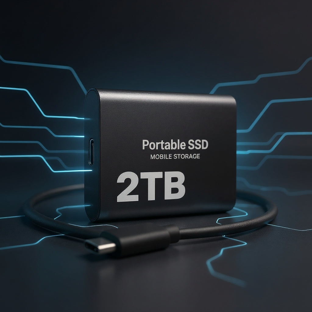 PortUltra | Disque SSD Portable 2 To Ultra Rapide – Stockage Externe Compact