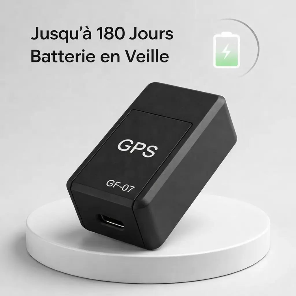 Traceur | GPS Mini Magnétique Mondial pour Vélo et Voiture – Sans Abonnement