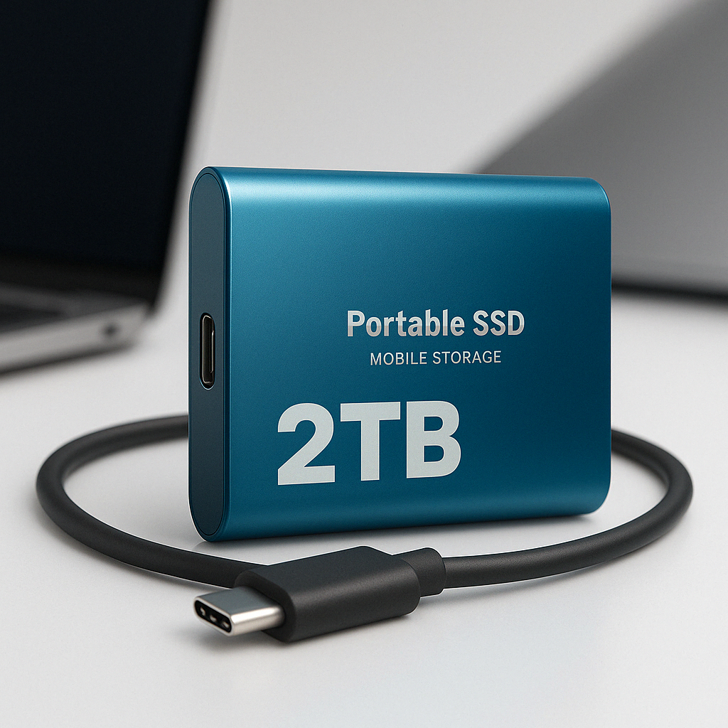 PortUltra | Disque SSD Portable 2 To Ultra Rapide – Stockage Externe Compact