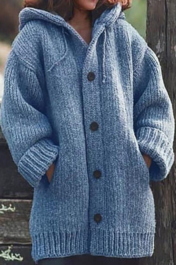 Cardigan Chaleureux à Capuche pour Femmes - Vela Vici 🇫🇷