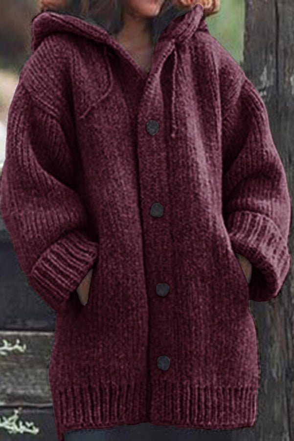 Cardigan Chaleureux à Capuche pour Femmes - Vela Vici 🇫🇷