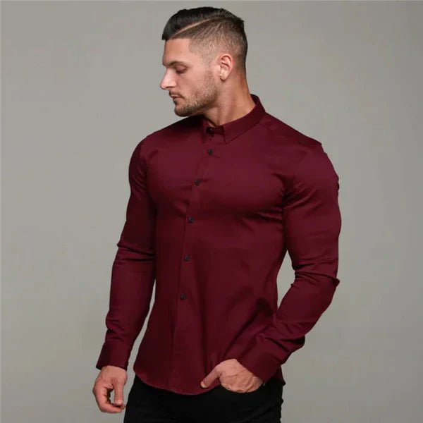 Chemise Infroissable et Élastique - ElasTech - Vela Vici 🇫🇷