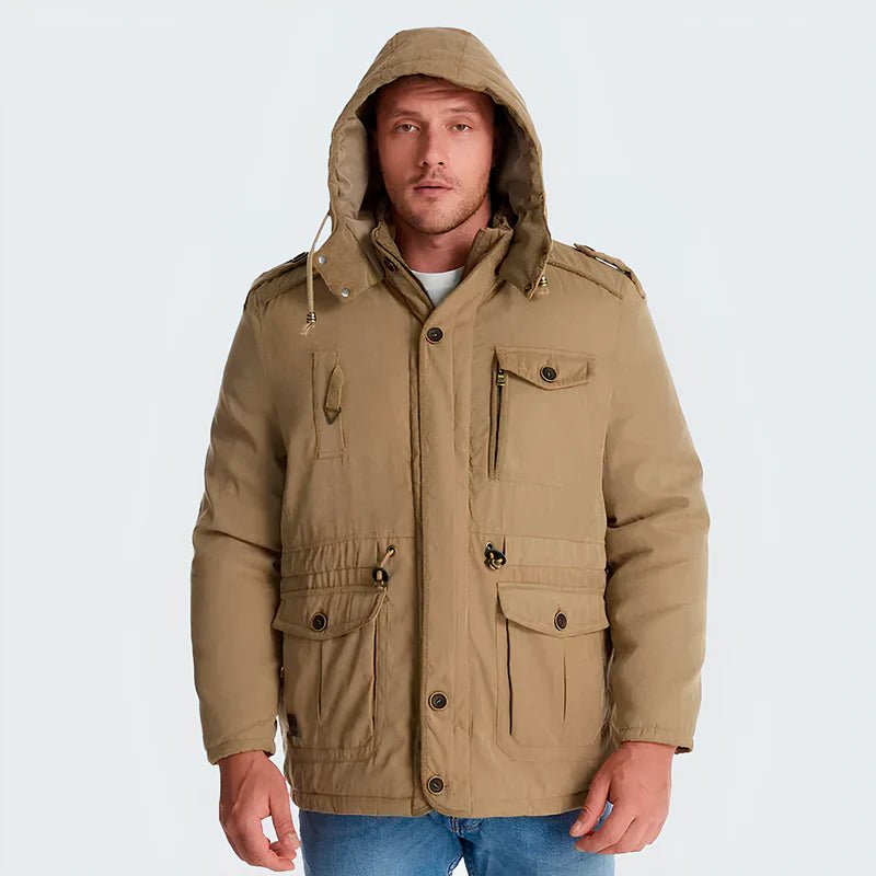 Frosty | Veste Tactique avec Capuche, Doublure en Fleece et Poches - Vela Vici 🇫🇷