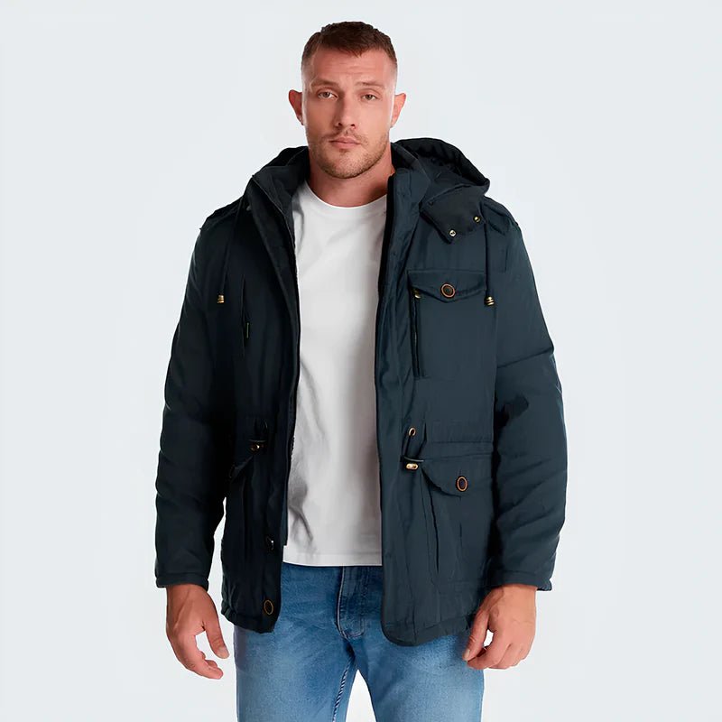 Frosty | Veste Tactique avec Capuche, Doublure en Fleece et Poches - Vela Vici 🇫🇷