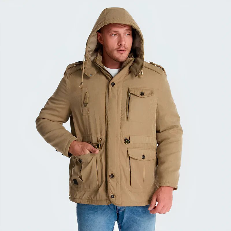 Frosty | Veste Tactique avec Capuche, Doublure en Fleece et Poches - Vela Vici 🇫🇷