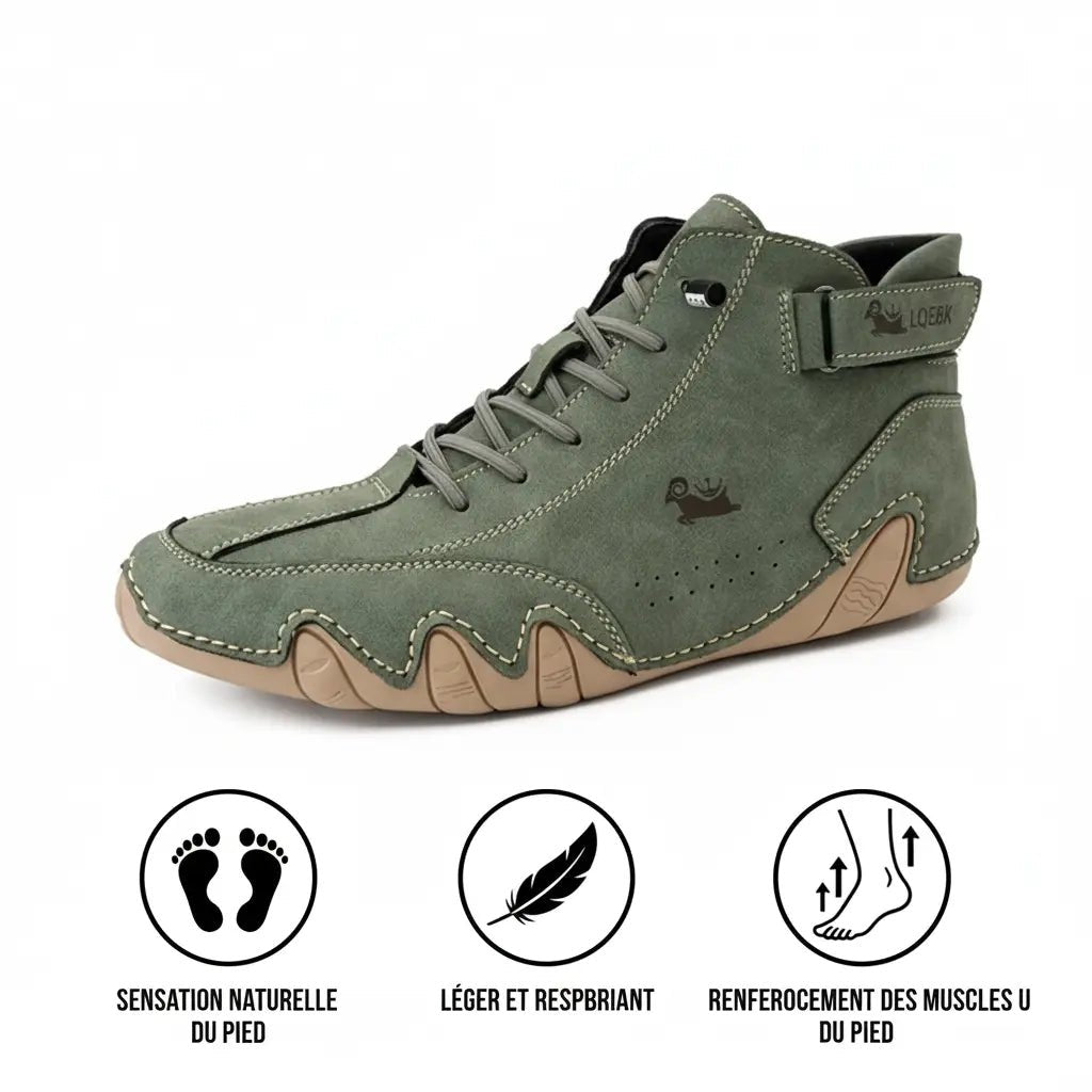 Goat | Chaussures Orthopédiques d'hiver imperméables - Vela Vici 🇫🇷