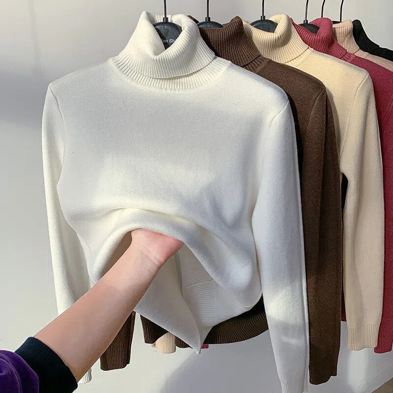 Jasmyn | Pull en Maille à Col Roulé - Vela Vici 🇫🇷