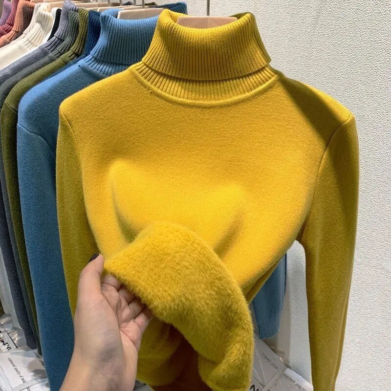 Jasmyn | Pull en Maille à Col Roulé - Vela Vici 🇫🇷