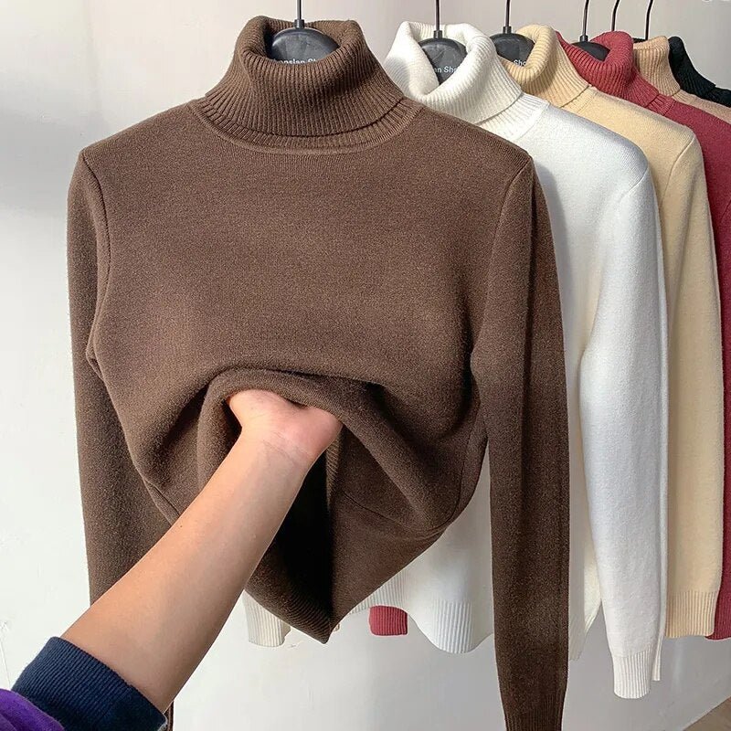 Jasmyn | Pull en Maille à Col Roulé - Vela Vici 🇫🇷