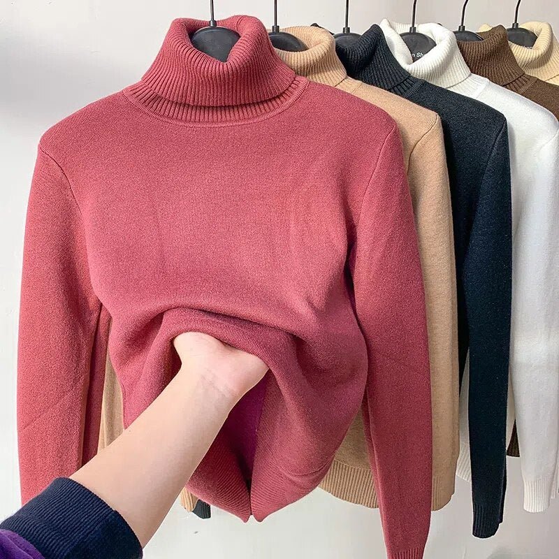 Jasmyn | Pull en Maille à Col Roulé - Vela Vici 🇫🇷