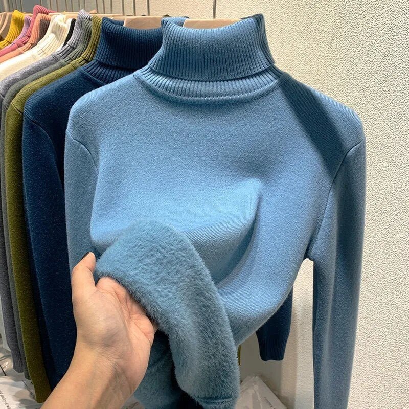 Jasmyn | Pull en Maille à Col Roulé - Vela Vici 🇫🇷