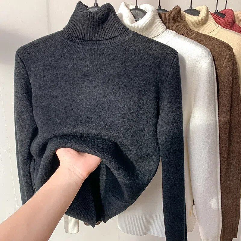Jasmyn | Pull en Maille à Col Roulé - Vela Vici 🇫🇷