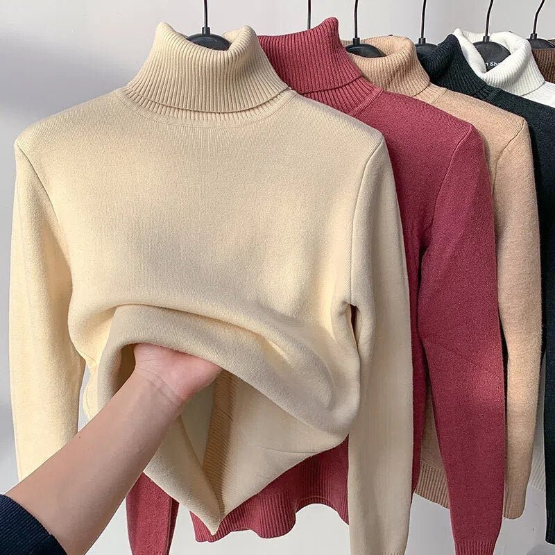 Jasmyn | Pull en Maille à Col Roulé - Vela Vici 🇫🇷