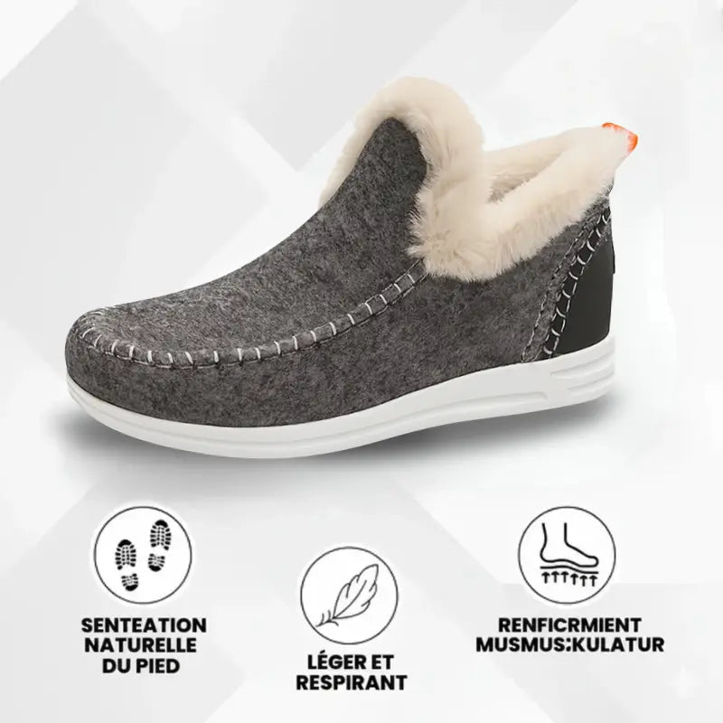 Luvvia | Chaussure Ergonomique Avec Doublure En Peluche. - Vela Vici 🇫🇷