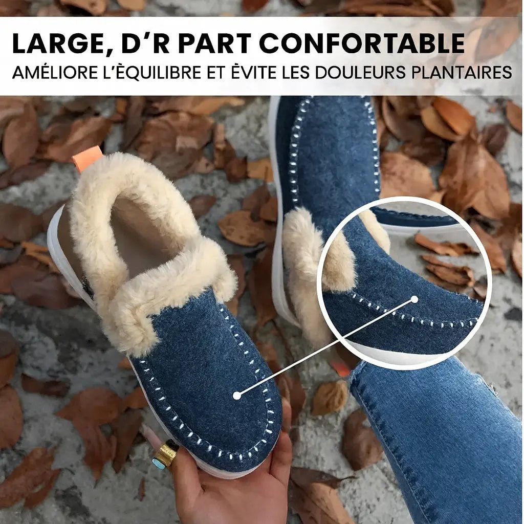 Luvvia | Chaussure Ergonomique Avec Doublure En Peluche. - Vela Vici 🇫🇷