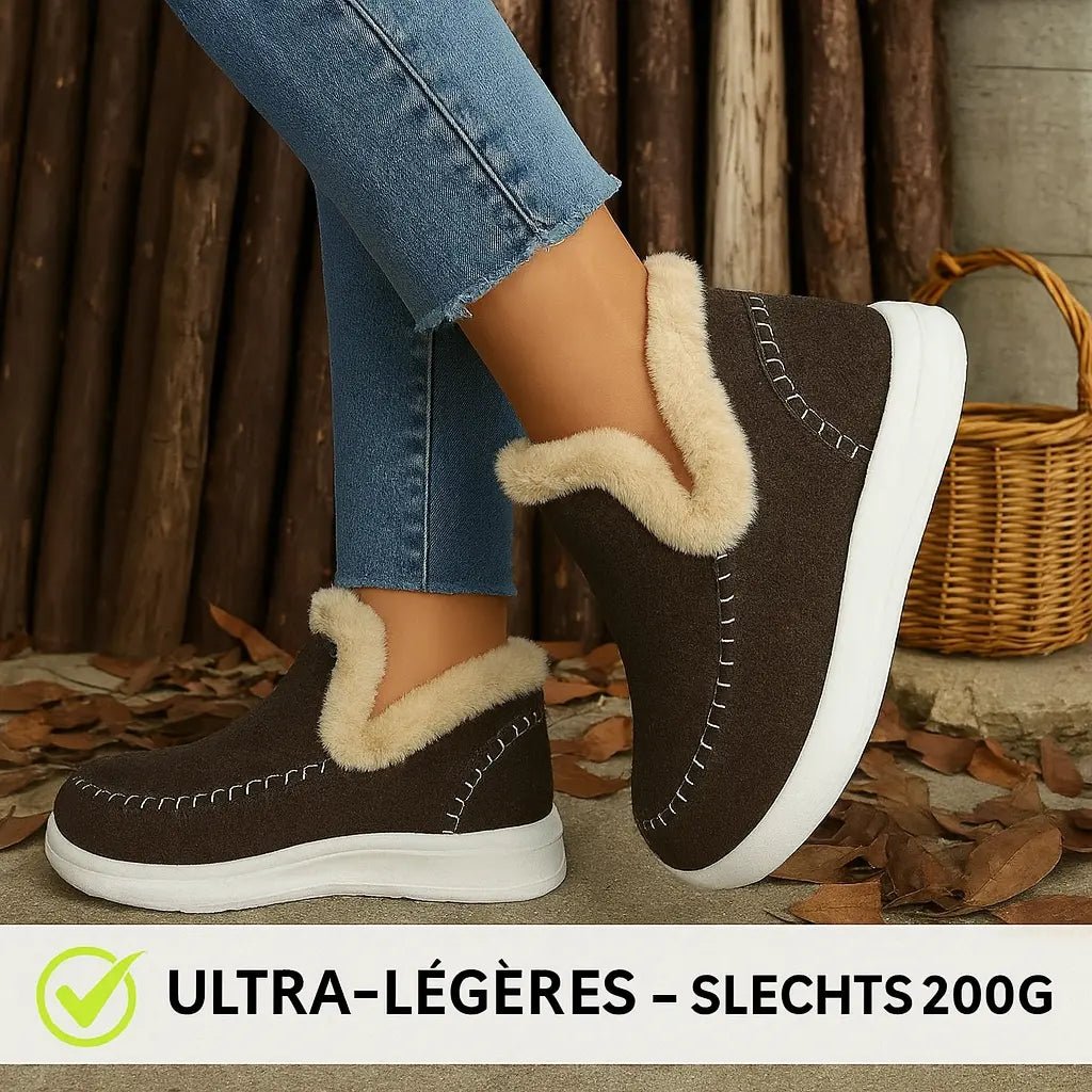 Luvvia | Chaussure Ergonomique Avec Doublure En Peluche. - Vela Vici 🇫🇷