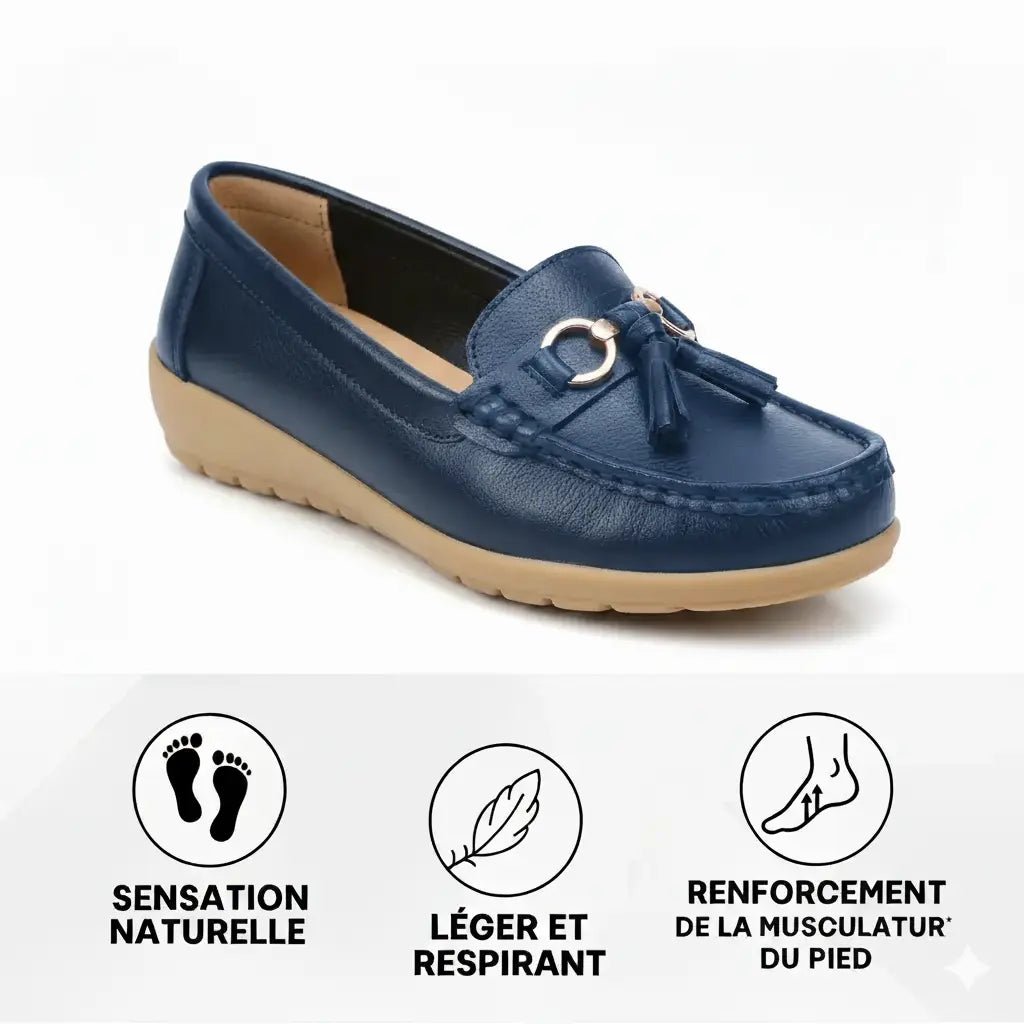 Mocassin Orthopédique en Cuir - Vela Vici 🇫🇷