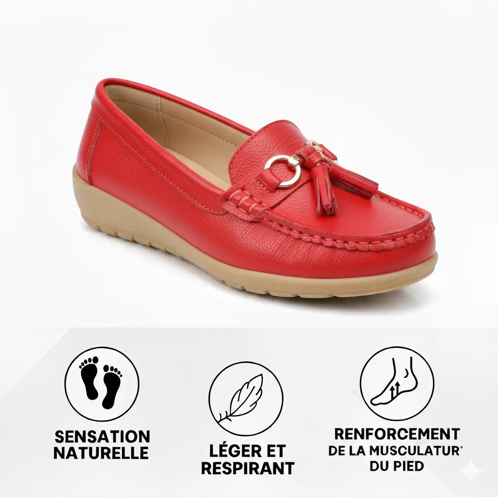 Mocassin Orthopédique en Cuir - Vela Vici 🇫🇷