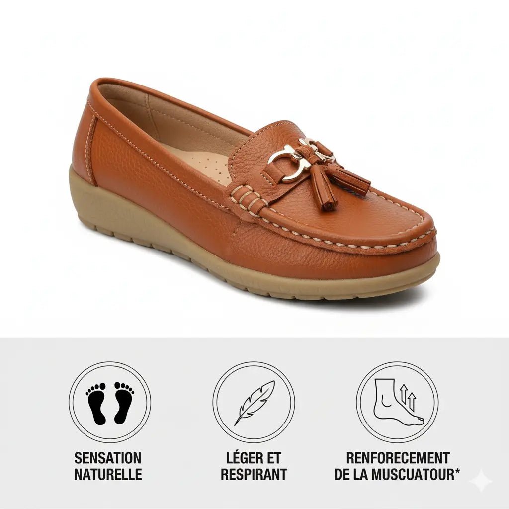 Mocassin Orthopédique en Cuir - Vela Vici 🇫🇷