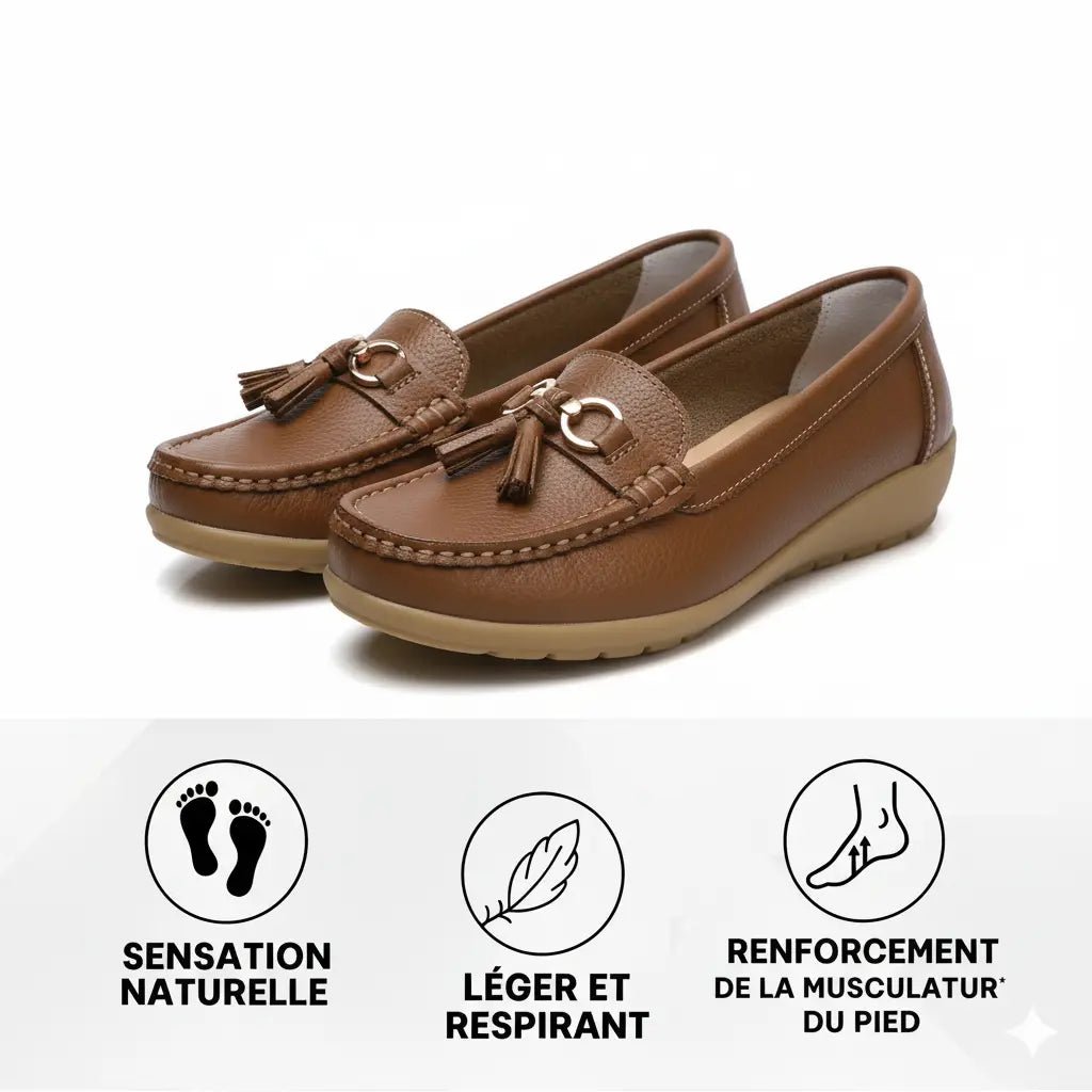 Mocassin Orthopédique en Cuir - Vela Vici 🇫🇷