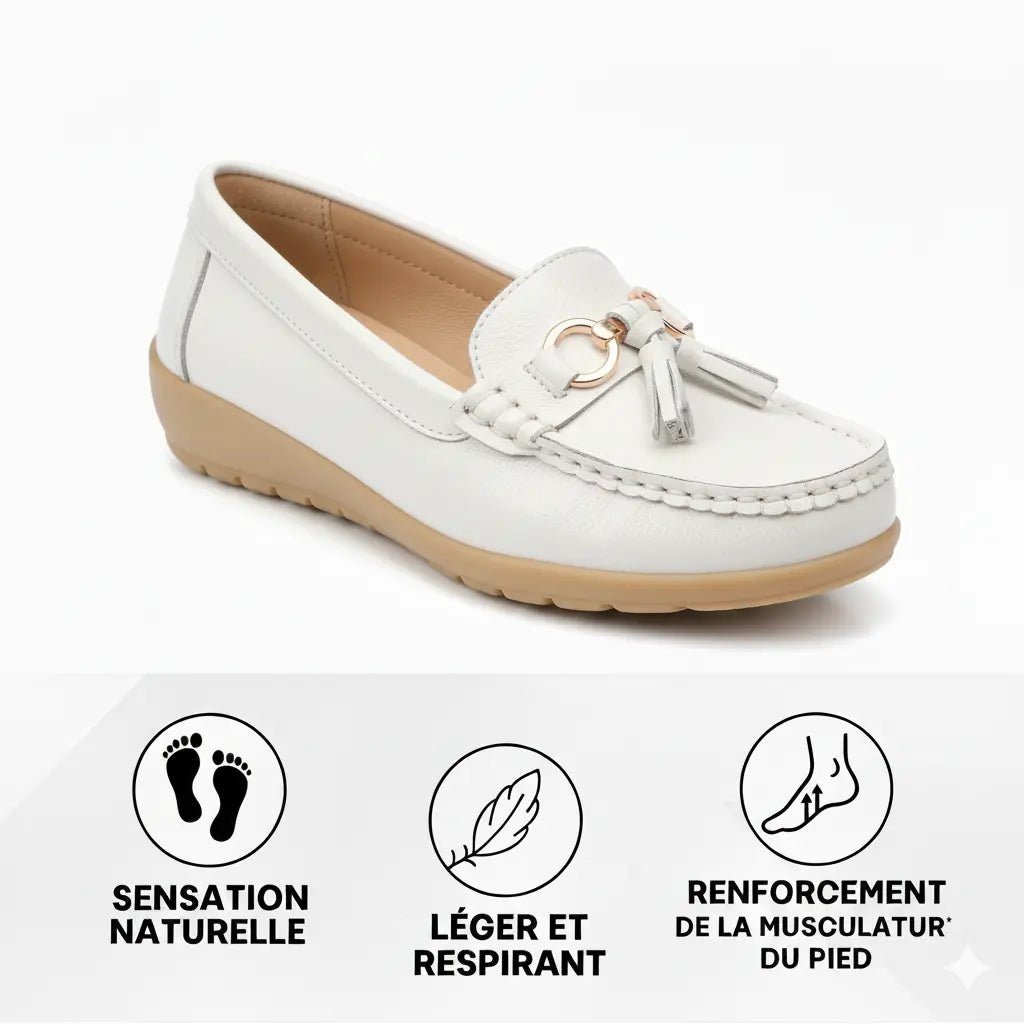 Mocassin Orthopédique en Cuir - Vela Vici 🇫🇷