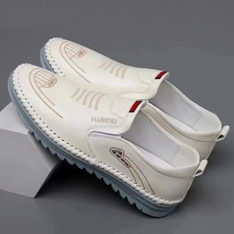 Mocassins à Enfiler en Cuir pour Hommes | Lorvix - Vela Vici 🇫🇷