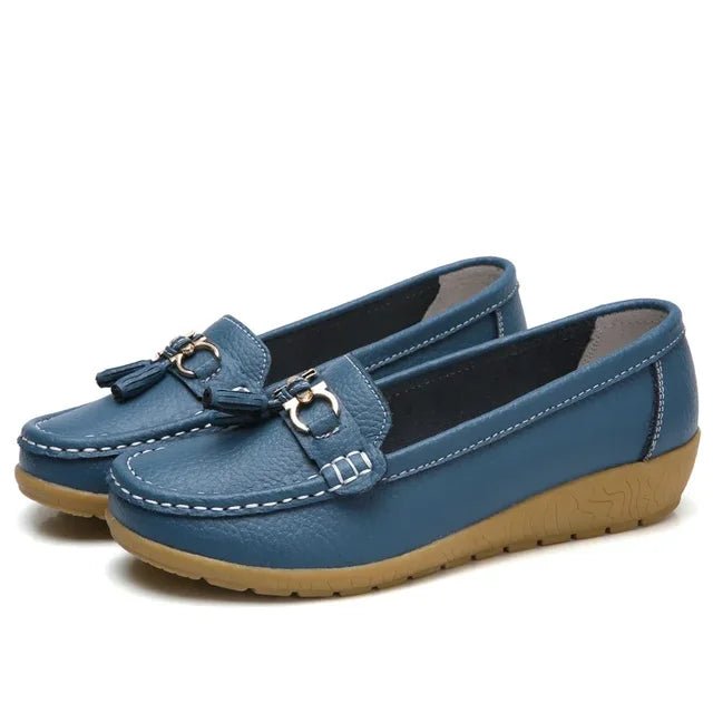 Orthopädischer Leder - Mokassin | Veloura - Vela Vici 🇫🇷
