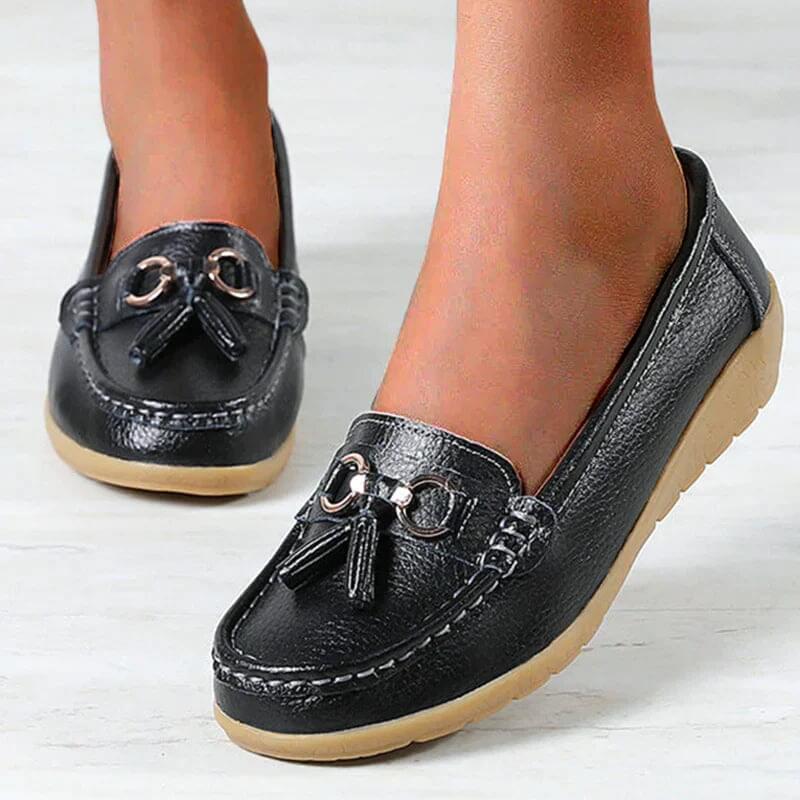 Orthopädischer Leder - Mokassin | Veloura - Vela Vici 🇫🇷