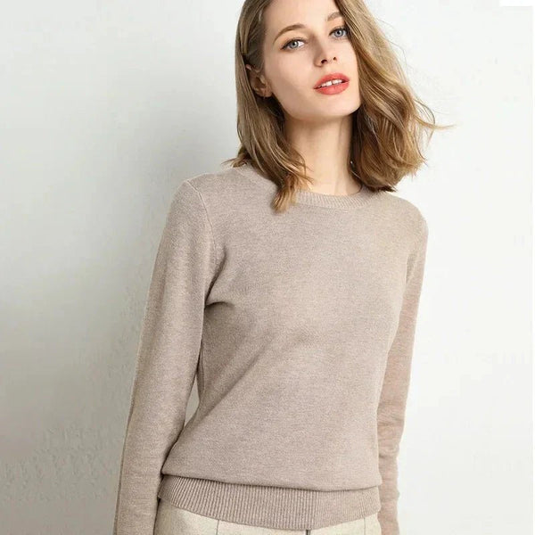 Pull Ajusté en Laine pour Femme - Vela Vici 🇫🇷