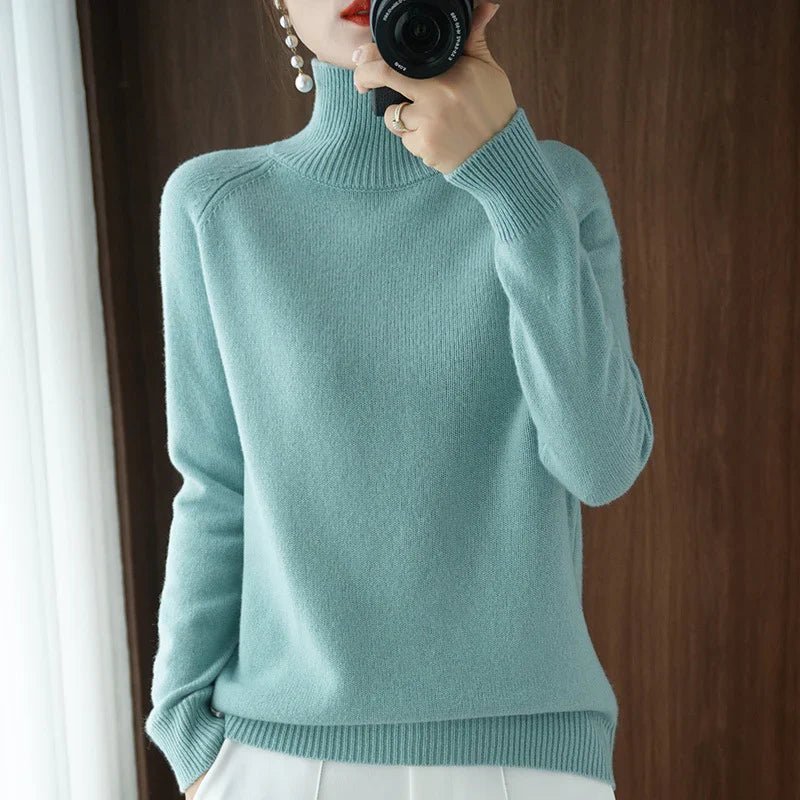 Pull Chic à Col Roulé pour Femmes - Vela Vici 🇫🇷